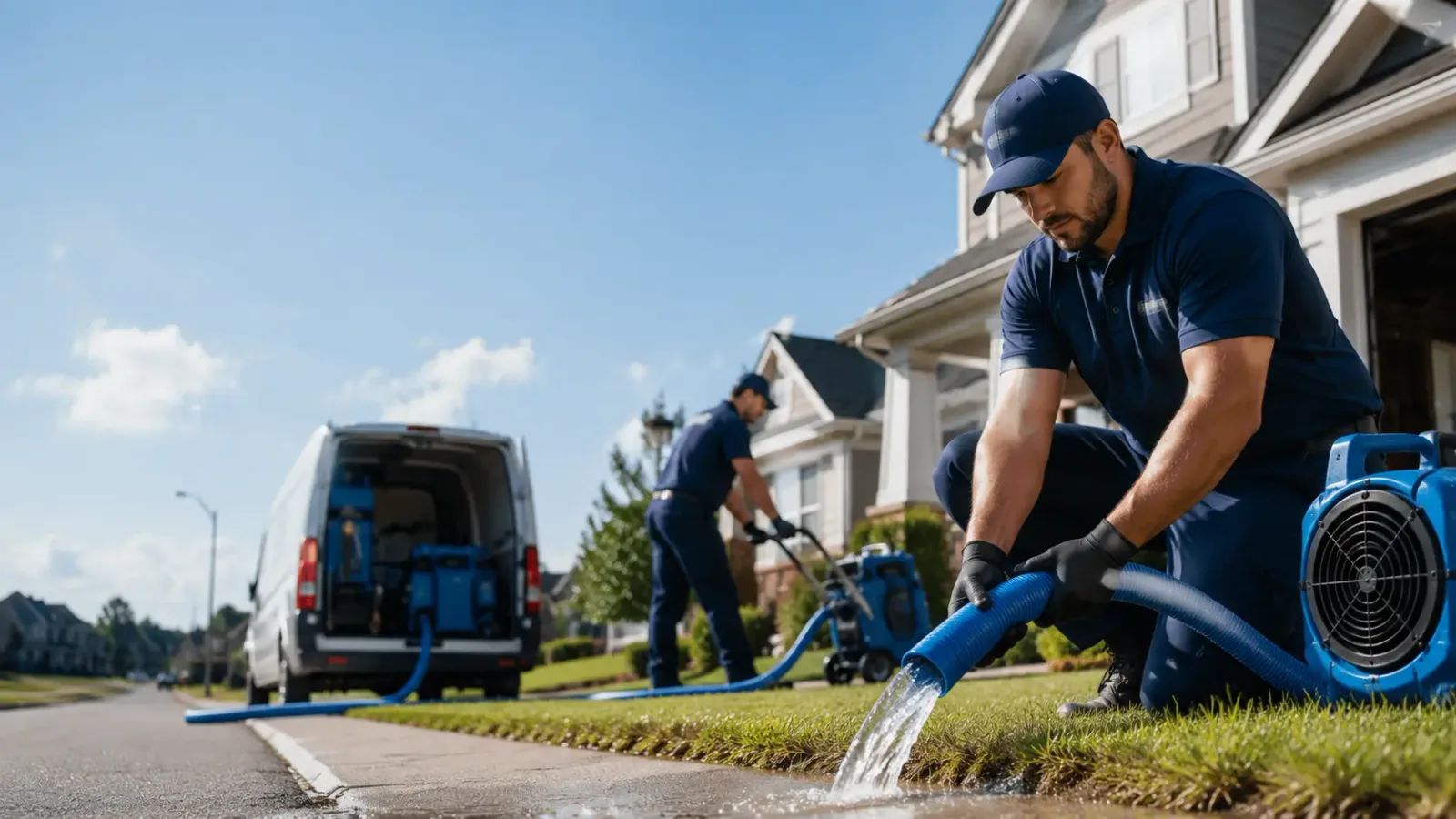 Flood Damage Restoration in Leland, MI